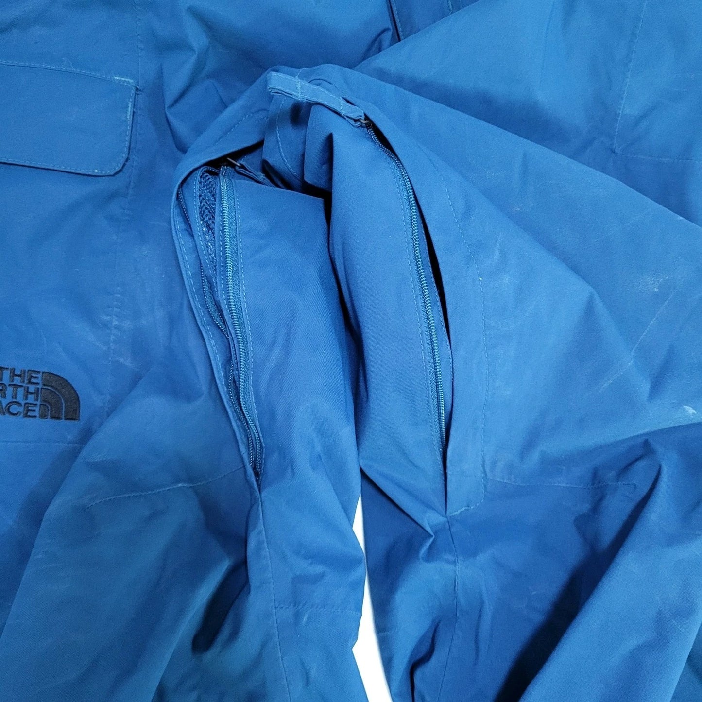 The North Face Blue Dry Vent Lined Bootcut Cargo Pants Large L (36x31)