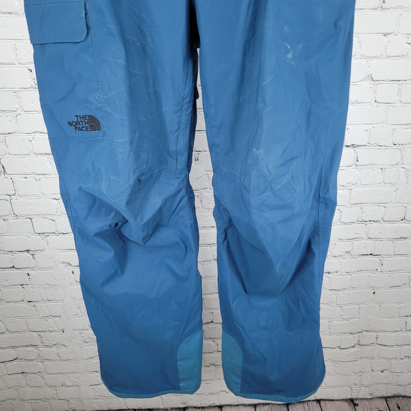 The North Face Blue Dry Vent Lined Bootcut Cargo Pants Large L (36x31)