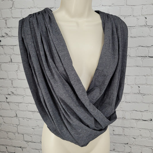 Konny Grey Baby Infant Sling Carrier Original Mesh Air Flow Back Stretch Large L