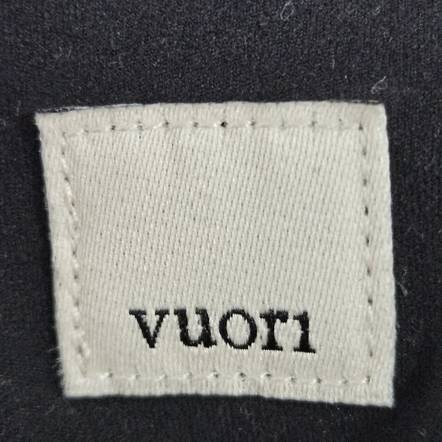 Vuori Black Stash Pockets Pull On Stretch Workout Leggings Pants VW446 Small S