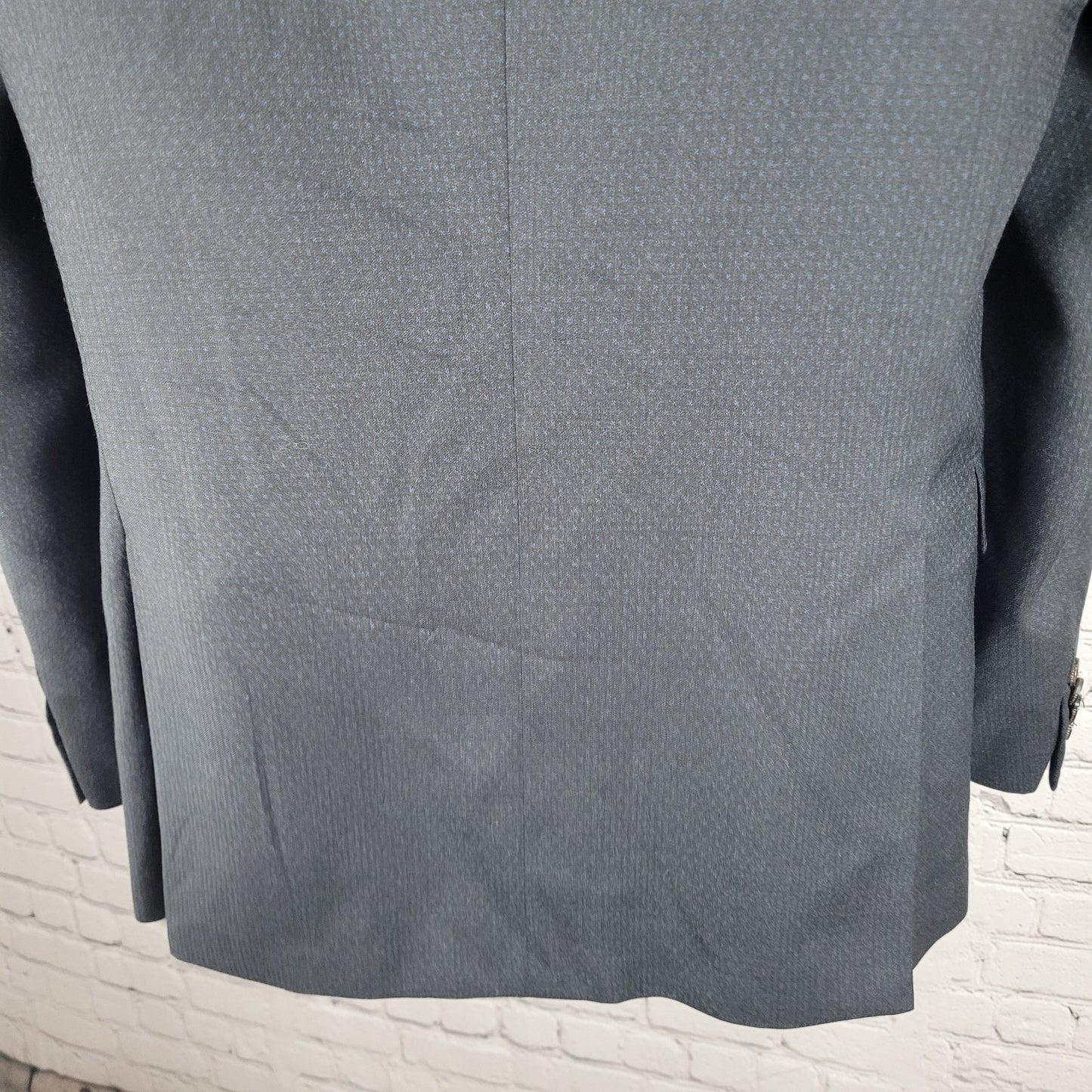 Ted Baker London Endurance Black Blue Wool Jay CT 2 Button Blazer Sport Coat 38R