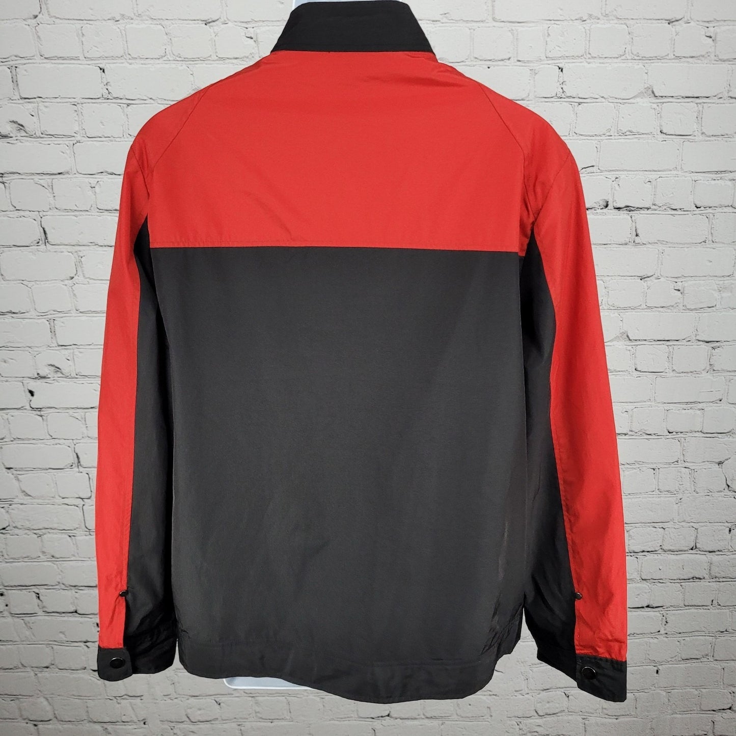 Circuit Of The Americas TMR Black Red Full Zip Windbreaker Jacket Medium M