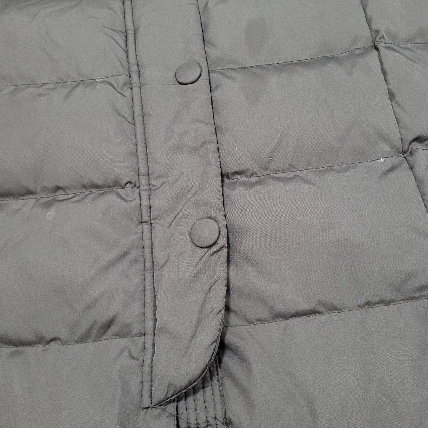 DKNY Brown Down Feather Insulated Removable Fur Hood Puffer Parka Coat Medium M