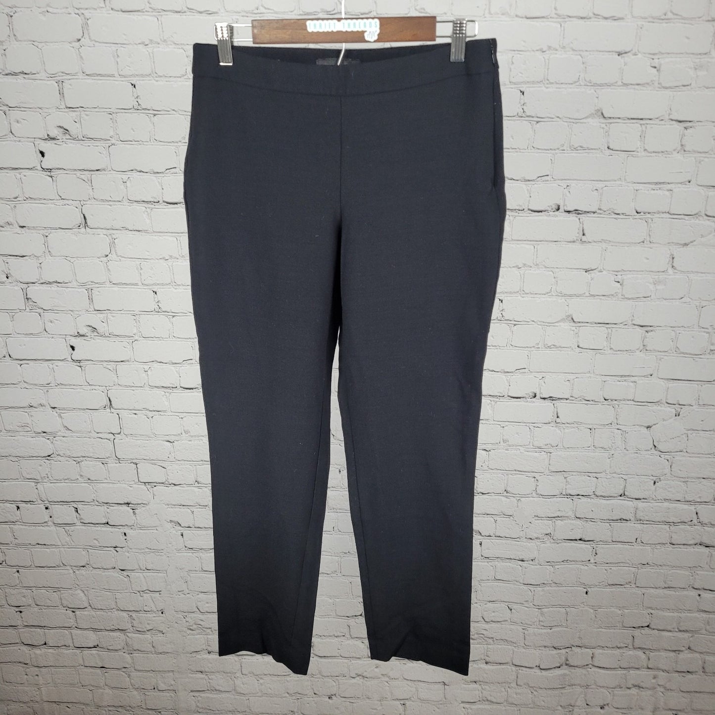 Talbots Heritage Wool Blend Stretch Lightweight Mid Rise Pants Size 8 (29x28)