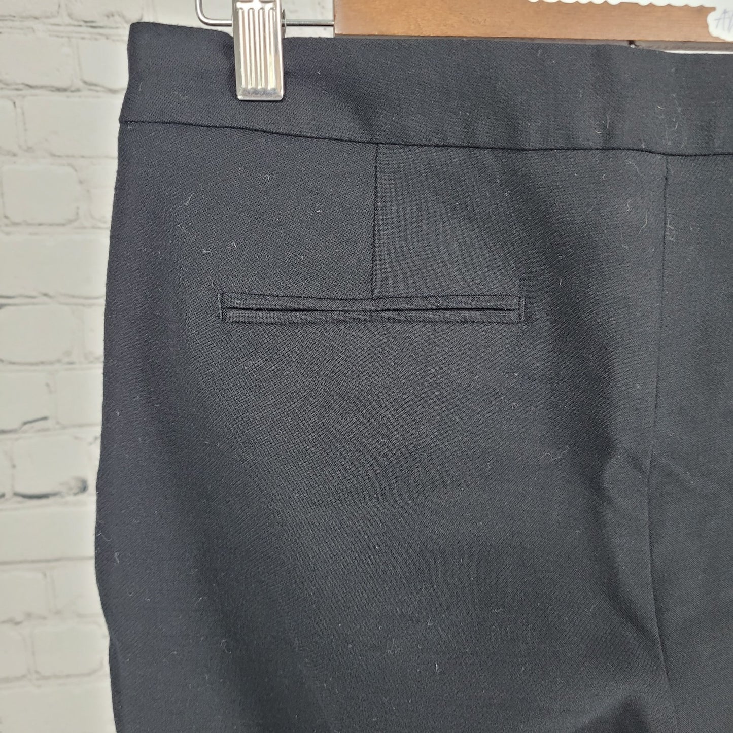 Talbots Heritage Wool Blend Stretch Lightweight Mid Rise Pants Size 8 (29x28)