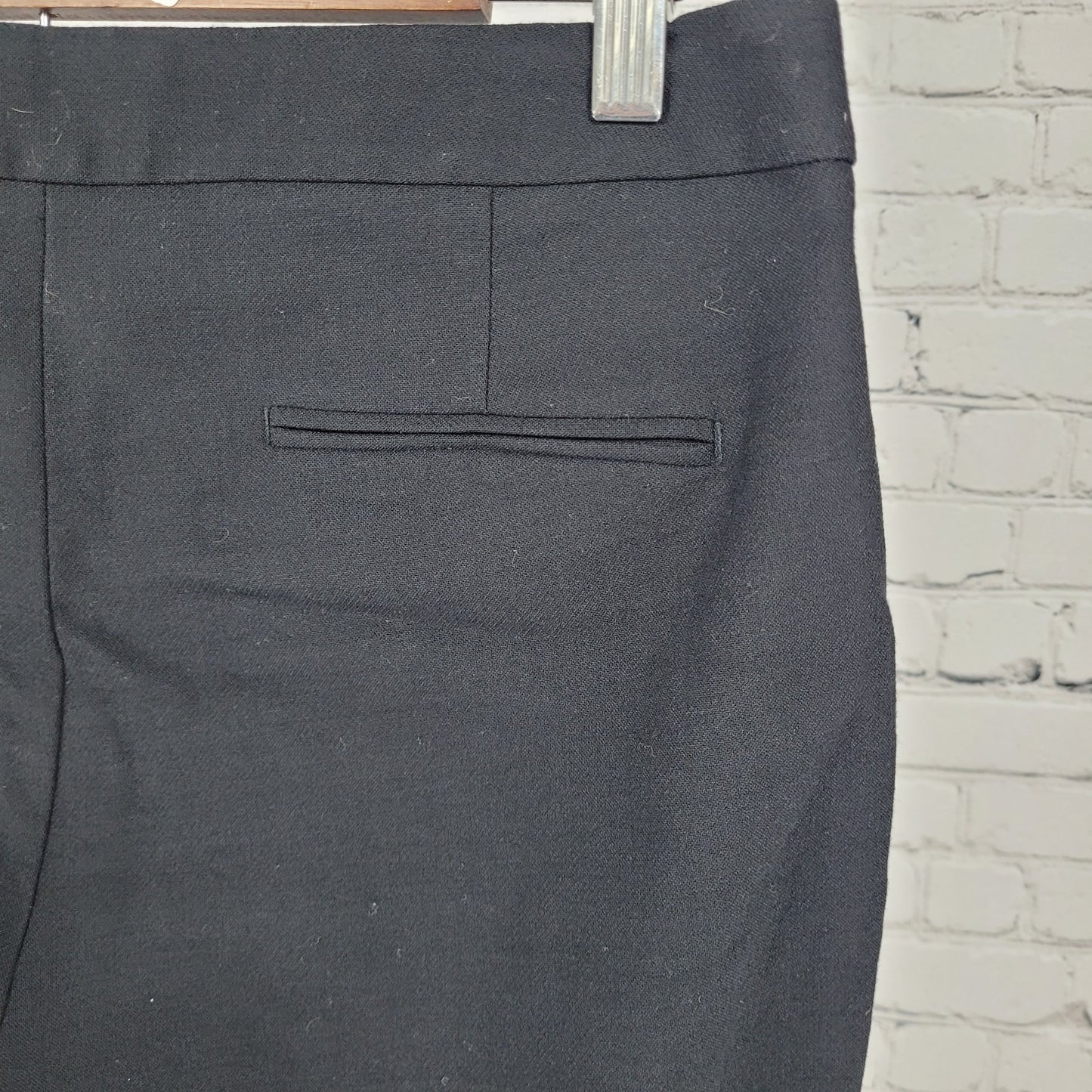 Talbots Heritage Wool Blend Stretch Lightweight Mid Rise Pants Size 8 (29x28)