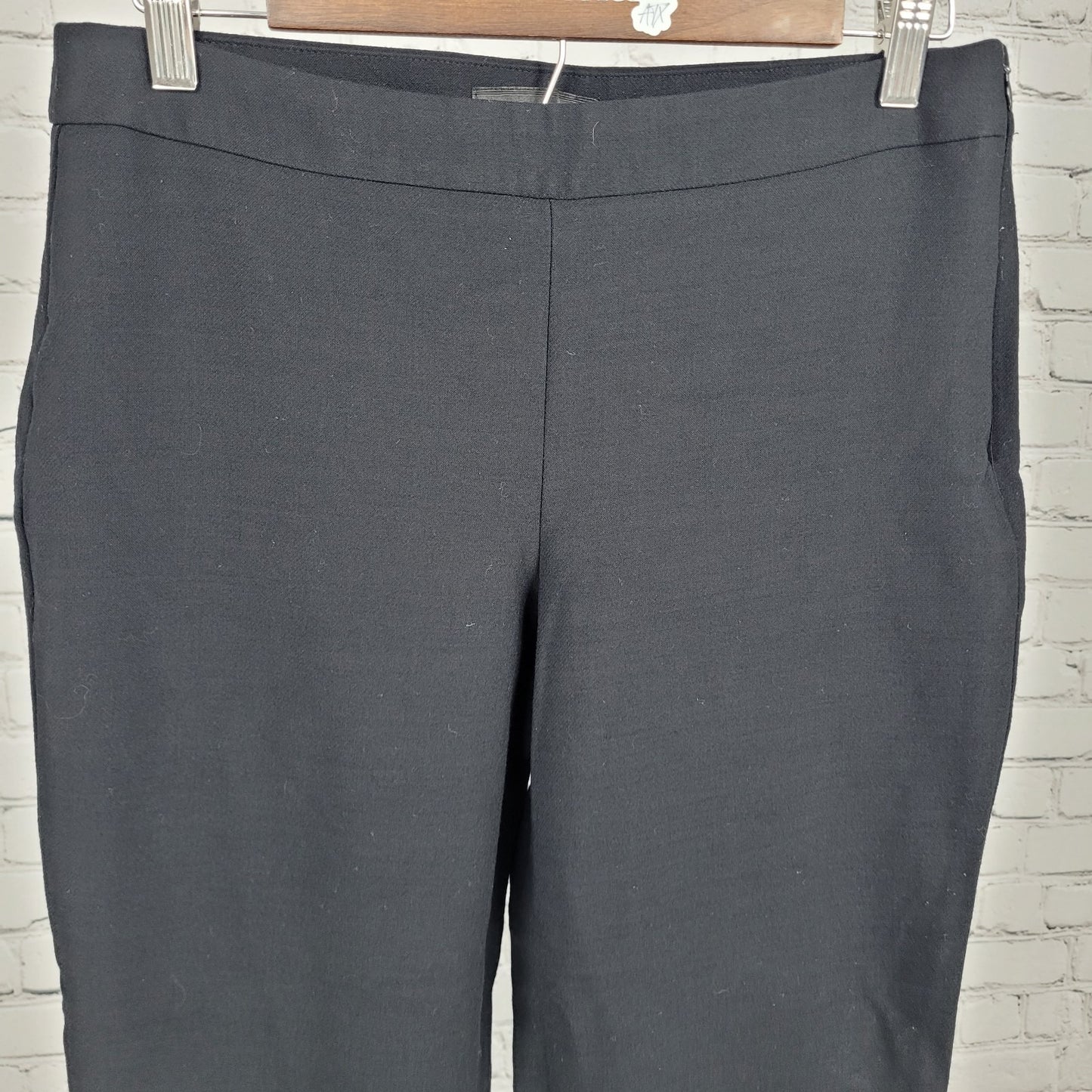 Talbots Heritage Wool Blend Stretch Lightweight Mid Rise Pants Size 8 (29x28)
