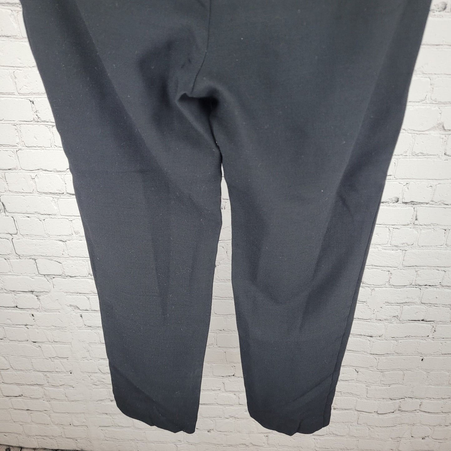 Talbots Heritage Wool Blend Stretch Lightweight Mid Rise Pants Size 8 (29x28)