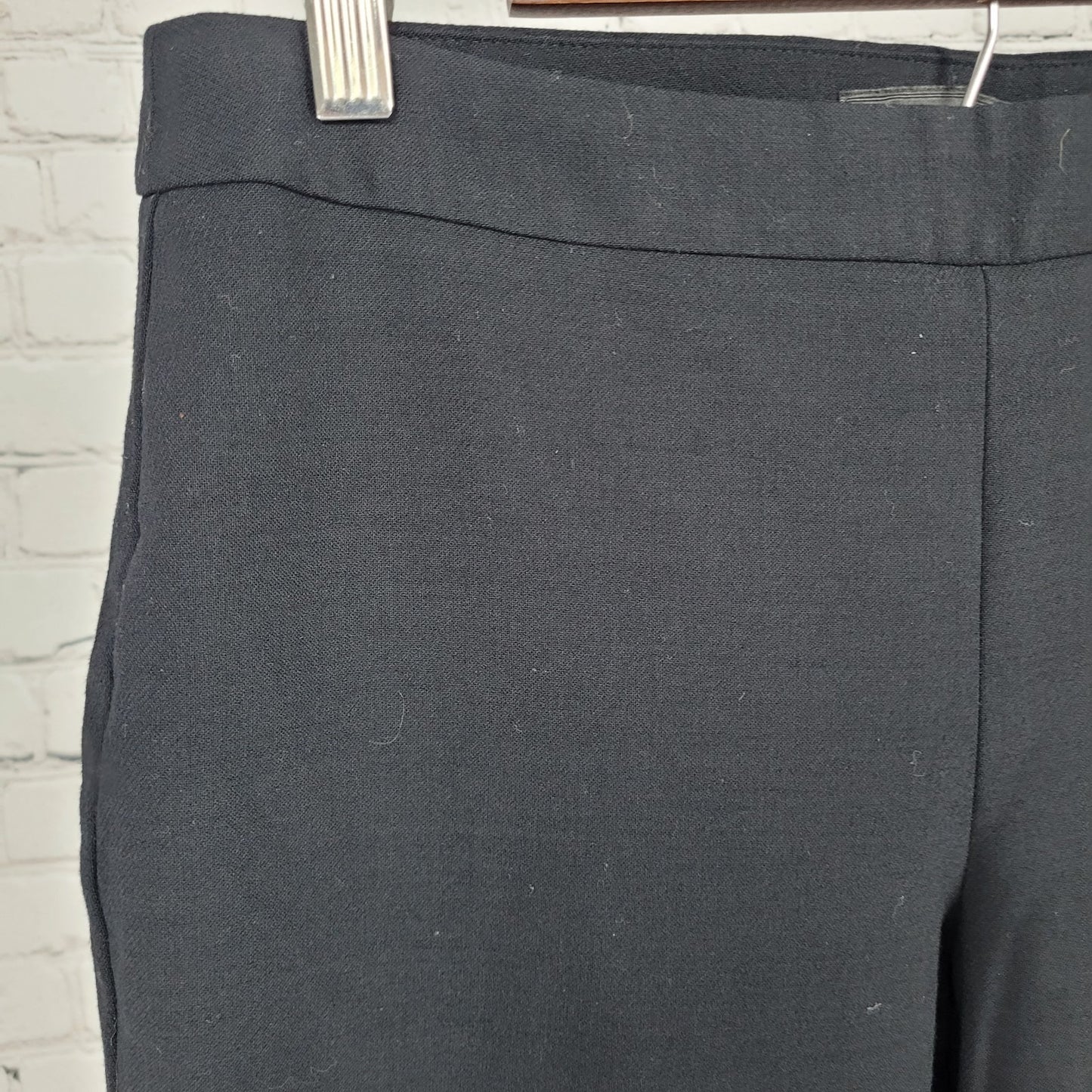 Talbots Heritage Wool Blend Stretch Lightweight Mid Rise Pants Size 8 (29x28)