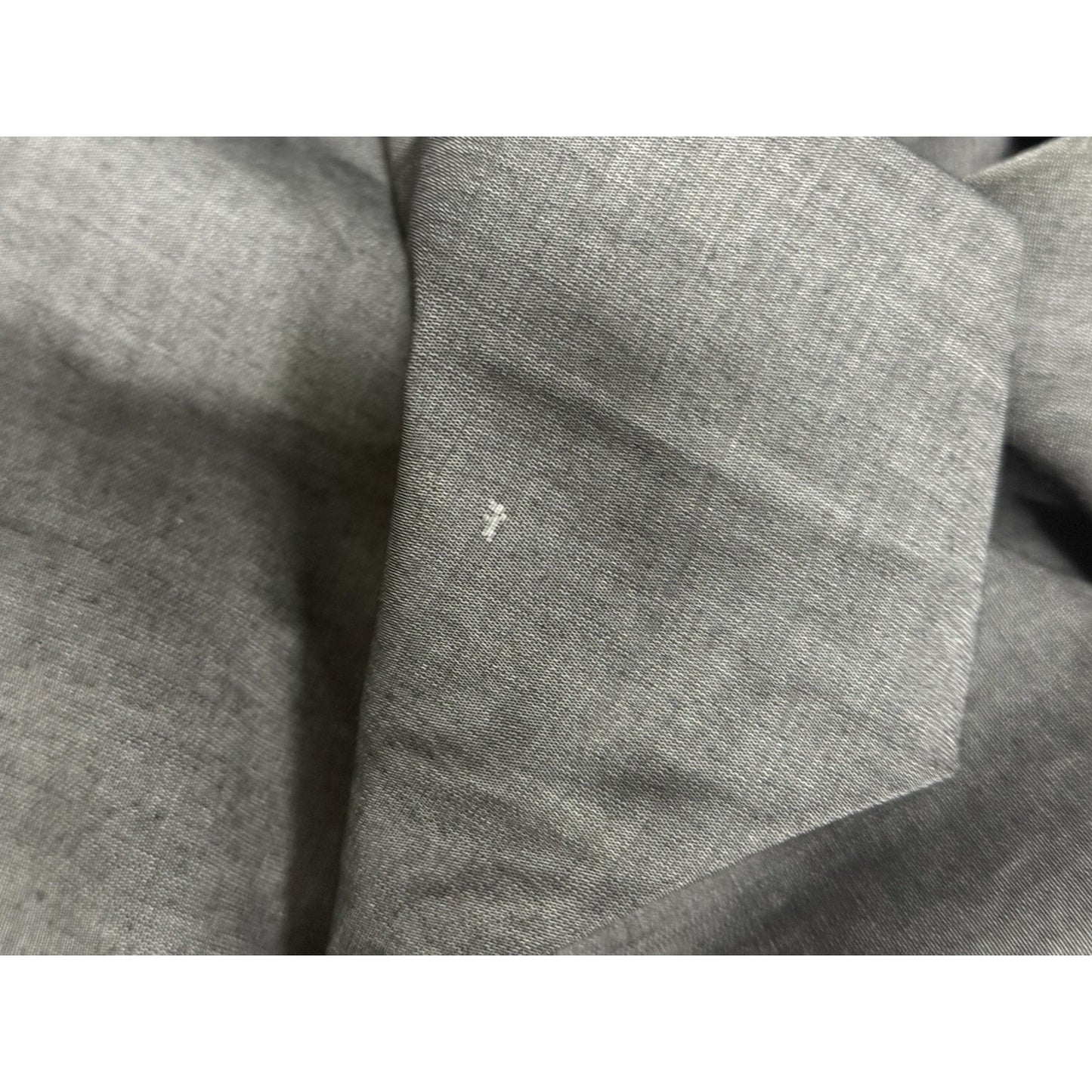 Isda & Co Grey Wool Blend Lightweight Unlined Sleeveless Shift Dress Size 10