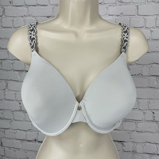 Natori Grey Underwire Lightly Padded Full Coverage Back Closure Bra Size 38DD