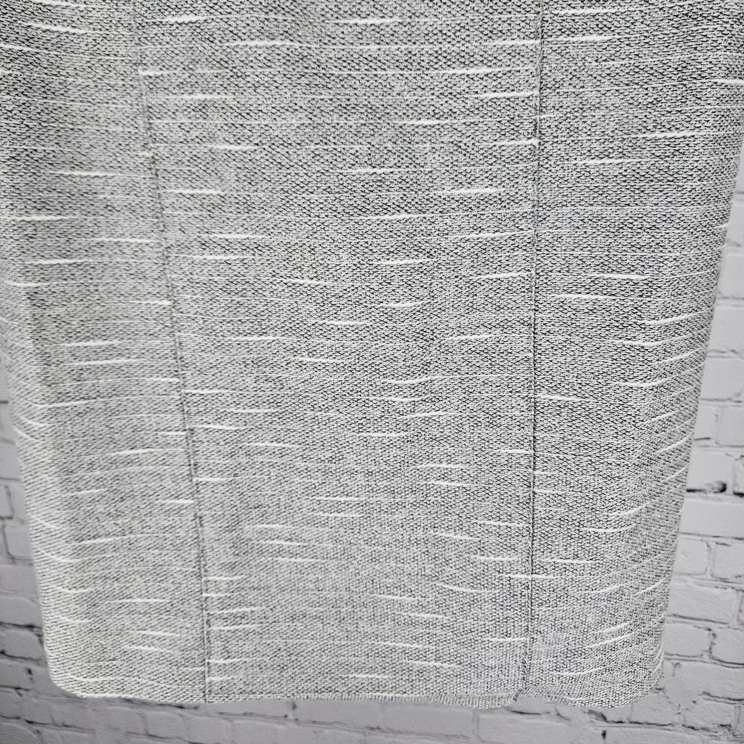 Boss Hugo Boss Grey Lined Back Slit Zipped Straight Knee Length Suit Skirt 4