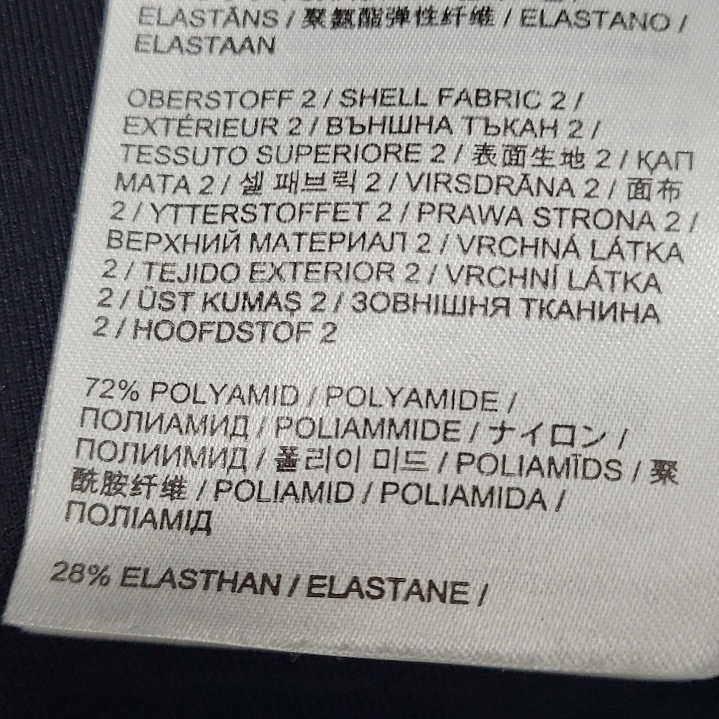 Bogner Black Light Stretch Unlined Zip Pockets Athletic Track Jacket XL *zipper