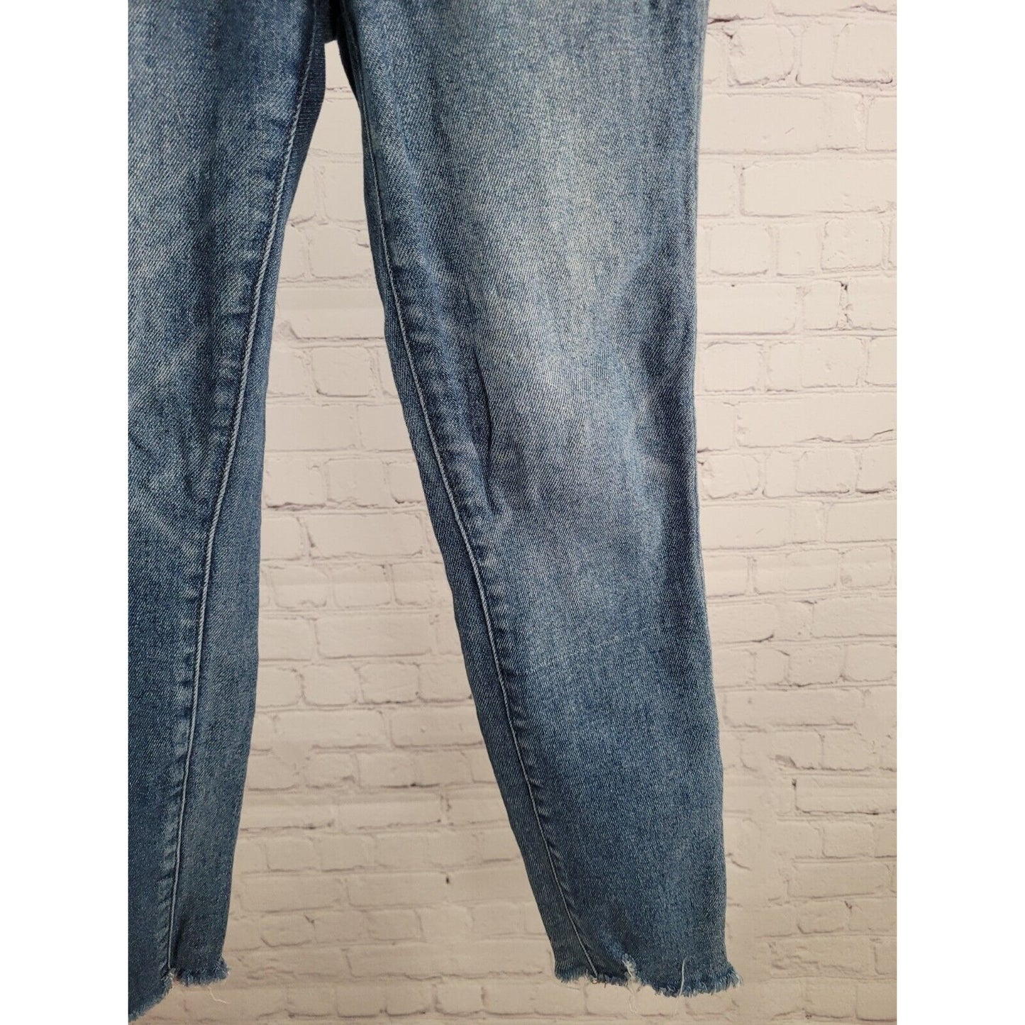 Madewell Blue 10" High Rise Skinny Jeans Medium Wash Women’s Size 25P *puckering