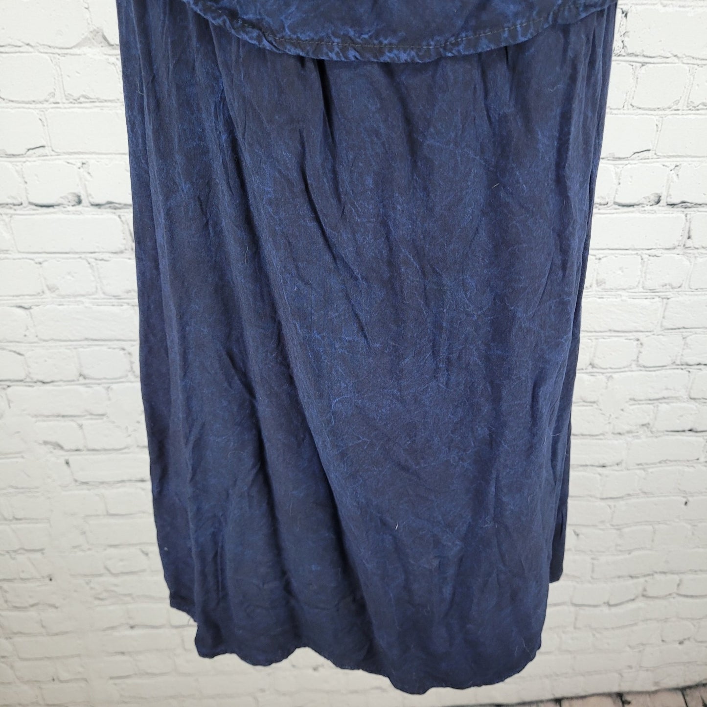NWT Blue Rain Francesca's Navy Off Shoulder Lightweight Dress Size Small S