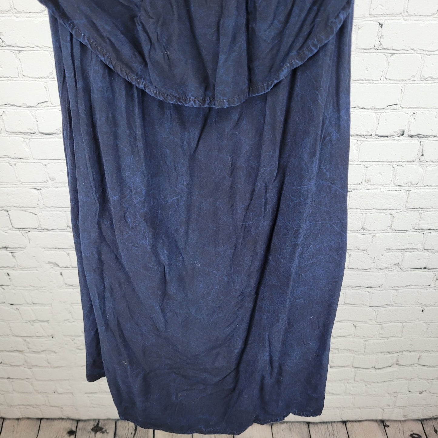 NWT Blue Rain Francesca's Navy Off Shoulder Lightweight Dress Size Small S
