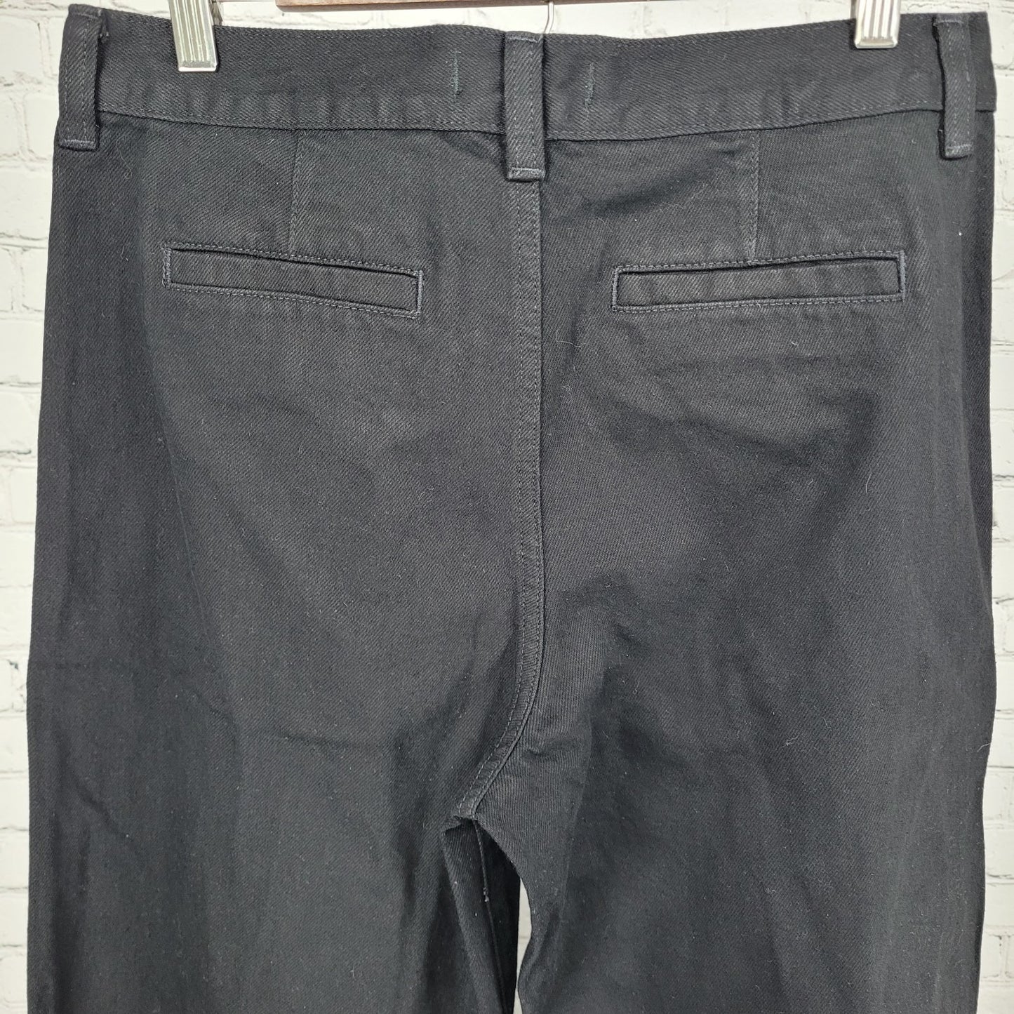 NWT Madewell Black Superwide Leg 100% Cotton High Rise Jeans 29 (29x31)