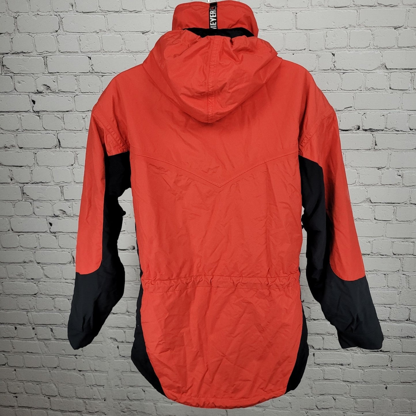 Obermeyer Red Dynamic II Jacket Black Hooded Insulated Inner Pockets Full Zip 8