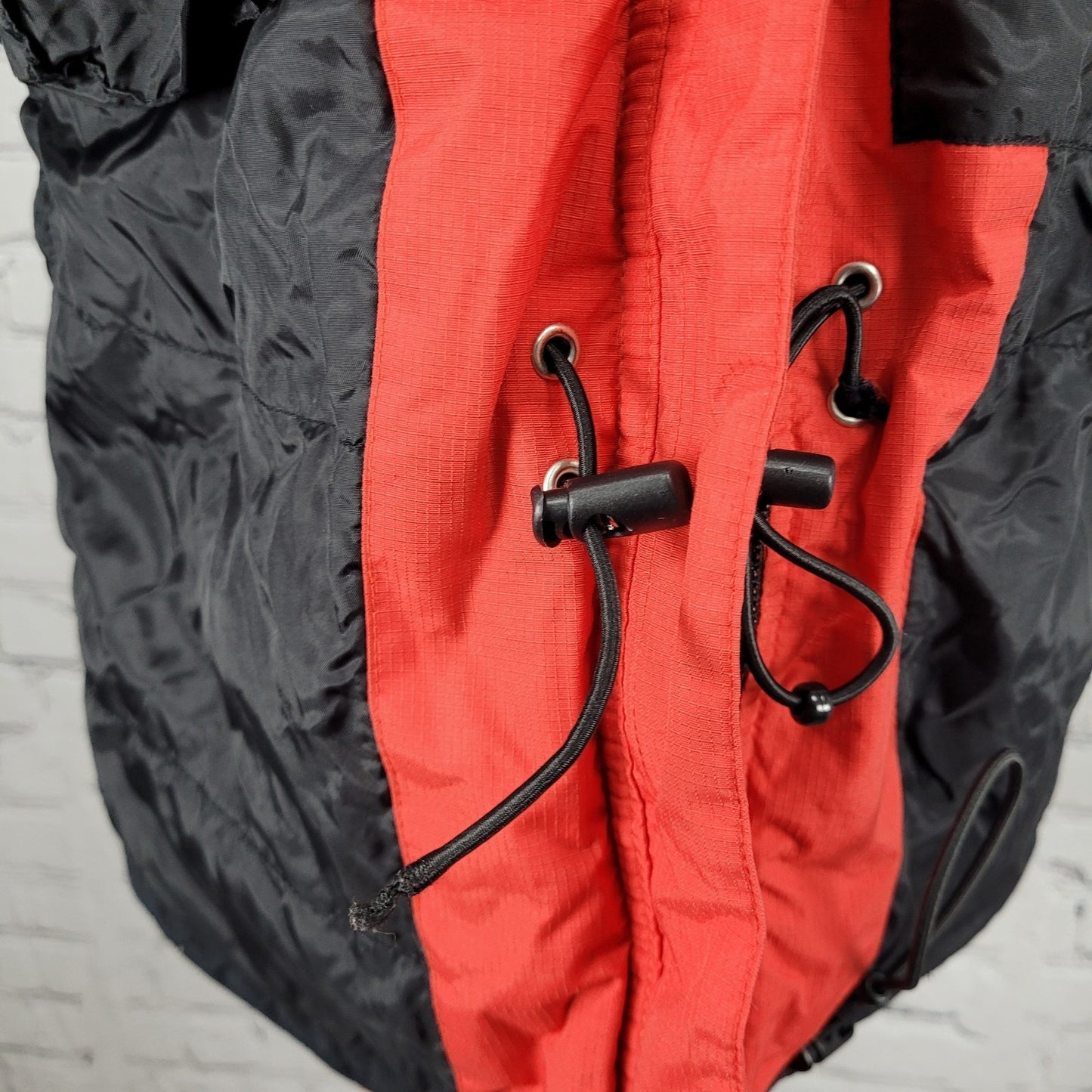 Obermeyer Red Dynamic II Jacket Black Hooded Insulated Inner Pockets Full Zip 8