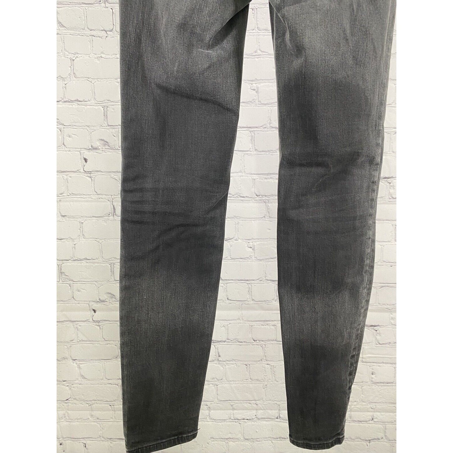 Madewell Dark Gray 9” High Riser Skinny Skinny Denim Jeans Pants (26 x 27)