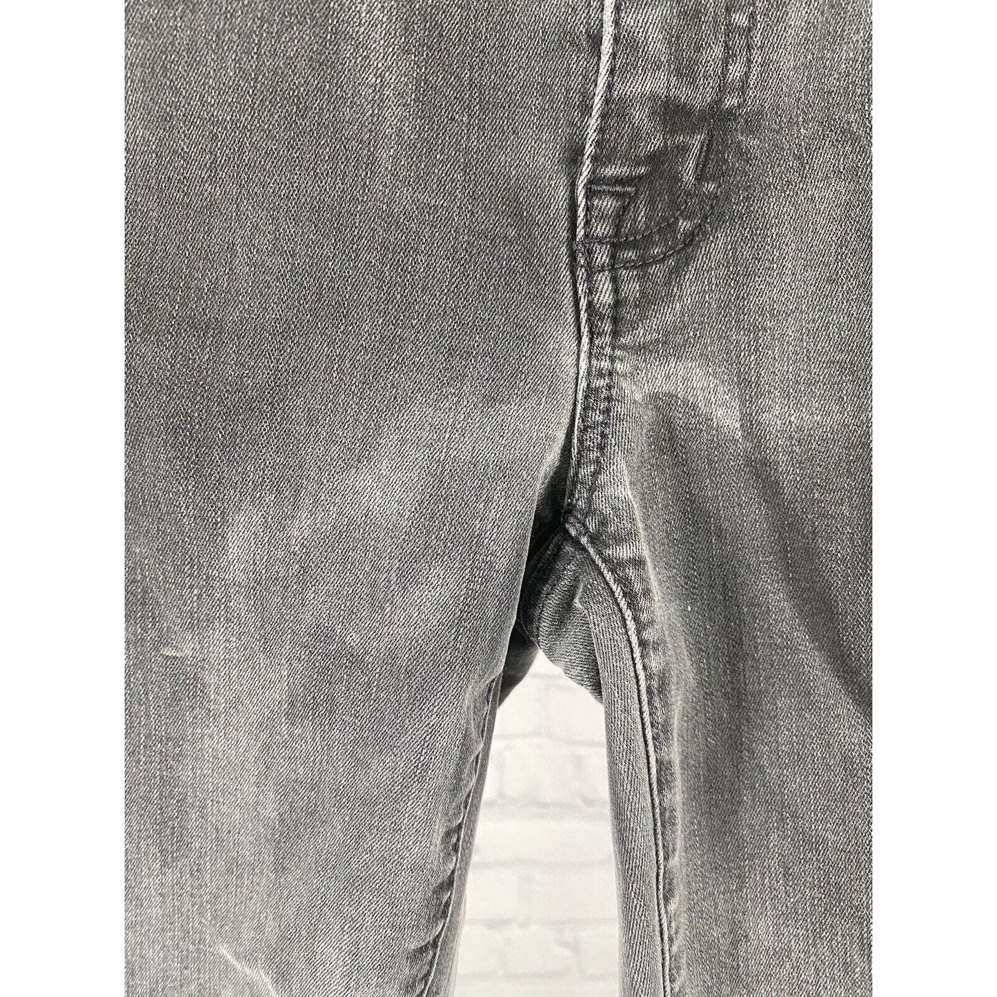 Madewell Dark Gray 9” High Riser Skinny Skinny Denim Jeans Pants (26 x 27)