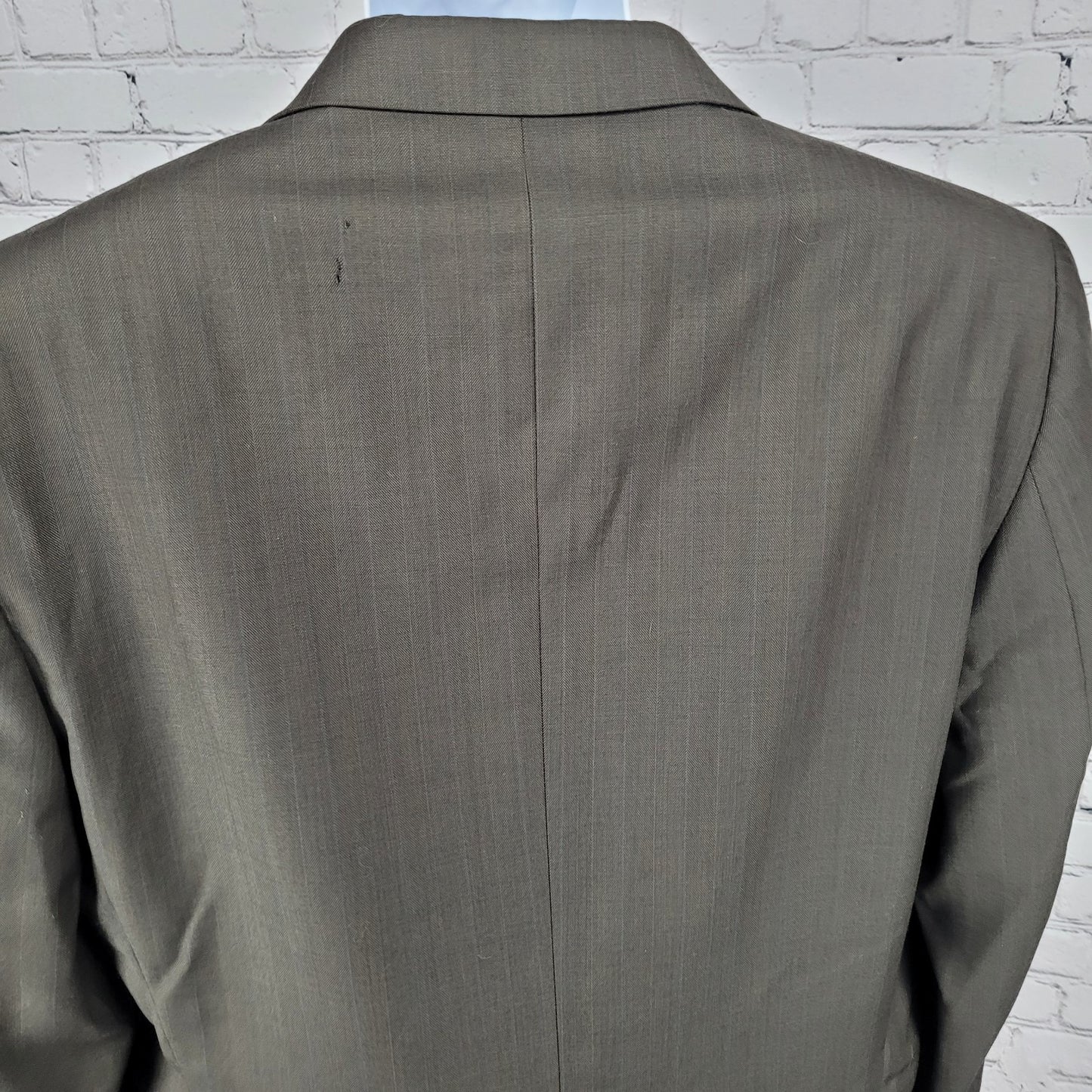 Victor Brown Super 110's Italian Wool Full Suit Set Jacket 42R Pants 36x31