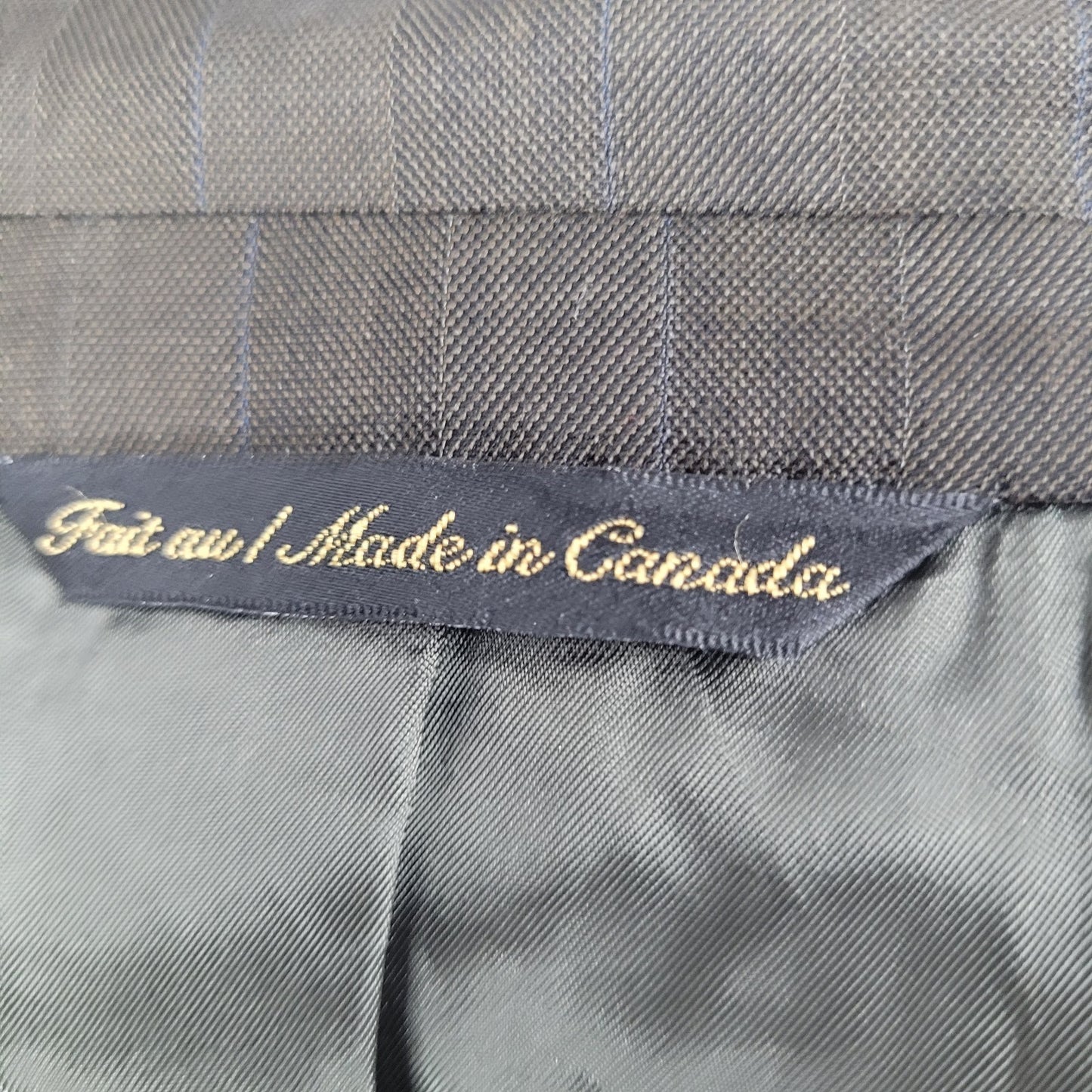 Victor Brown Super 110's Italian Wool Full Suit Set Jacket 42R Pants 36x31