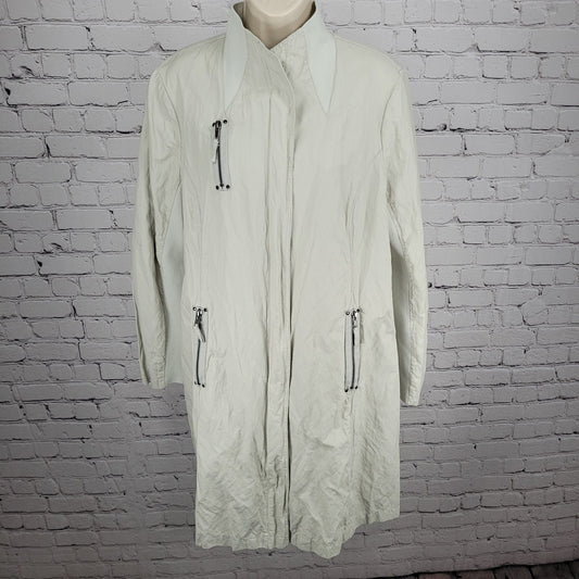 Stella Carakasi Favorite Jacket in Birch Twill Minimalist Lightweight Large L