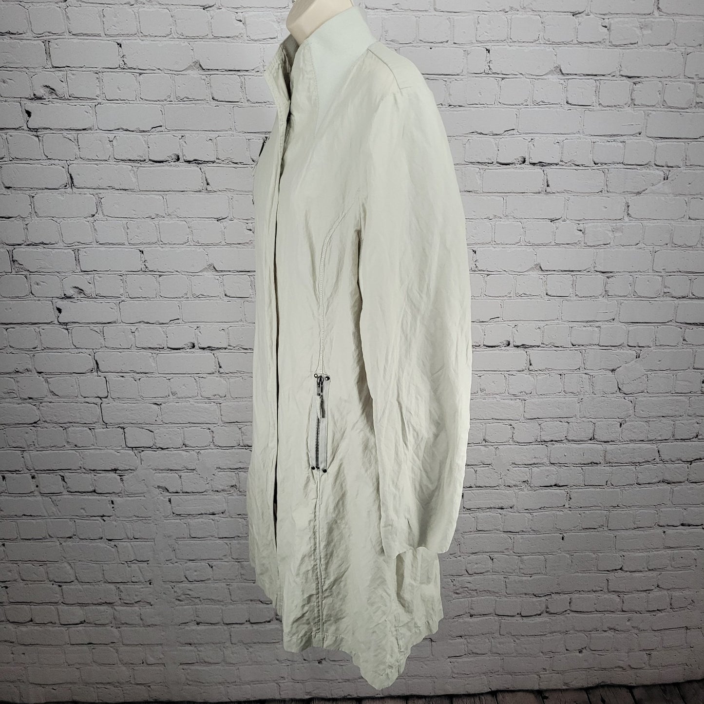 Stella Carakasi Favorite Jacket in Birch Twill Minimalist Lightweight Large L