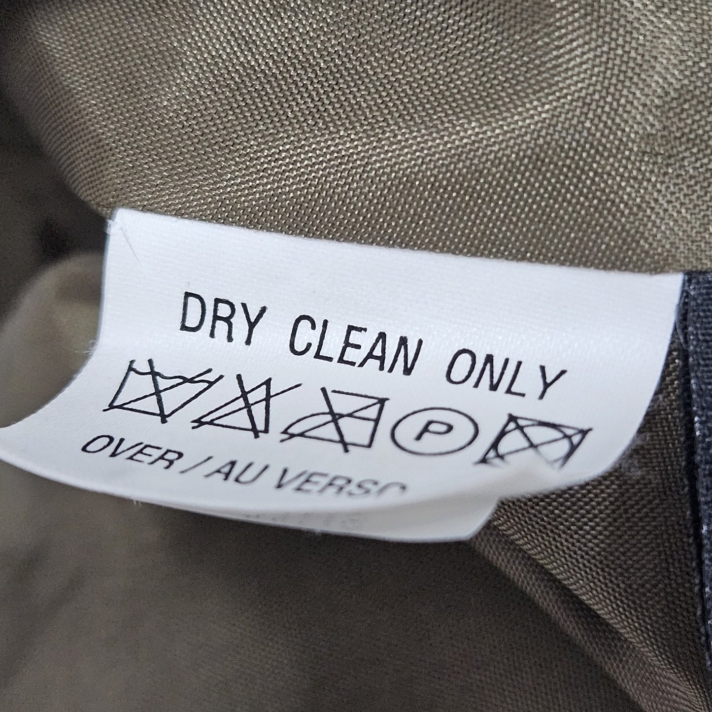 Liz Claiborne Green 100% Silk Button Notch Blazer Formal Suit Jacket Petite 10P