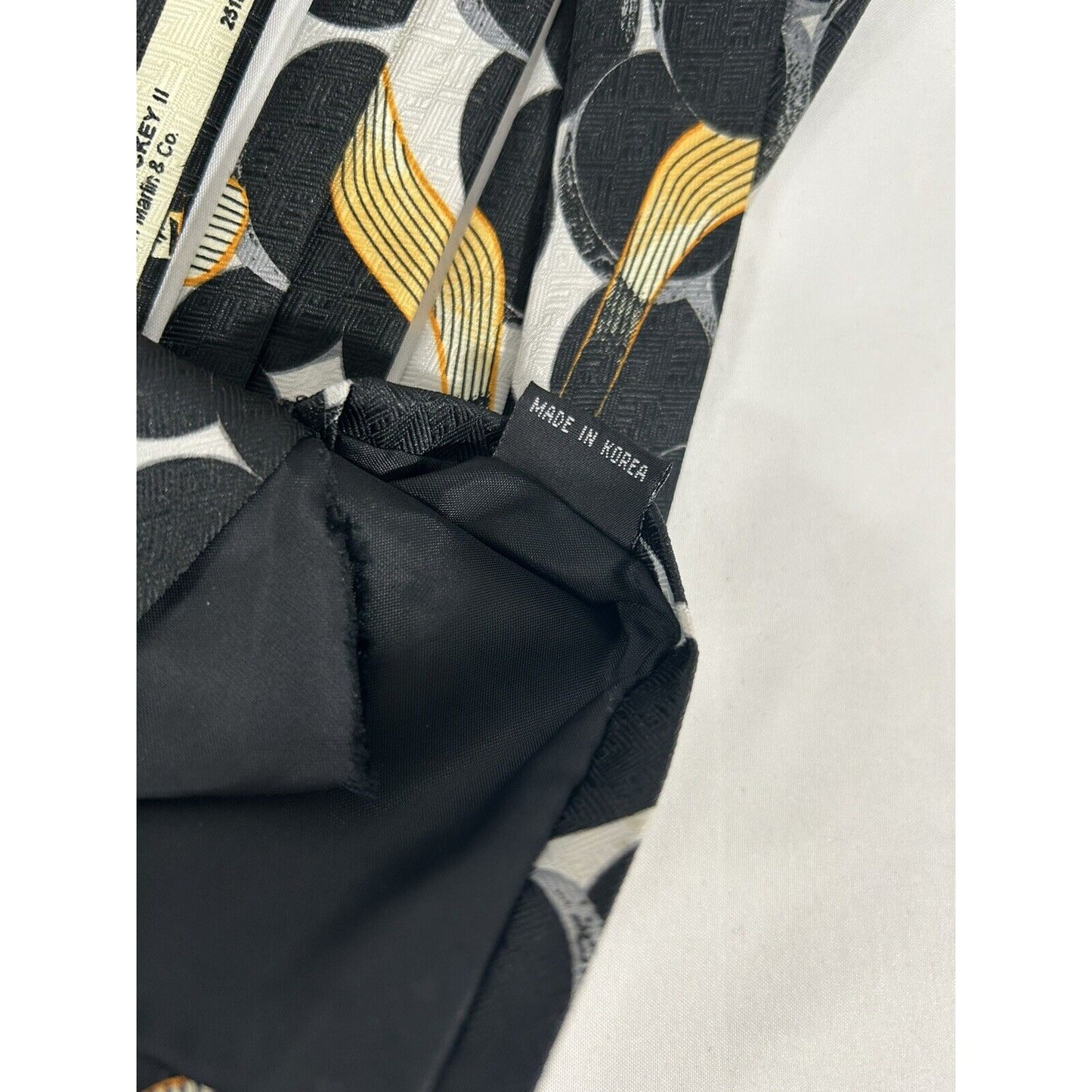 Ralph Marlin 100% Polyester Men's Designer Just Balls Hockey Tie 57 x 4