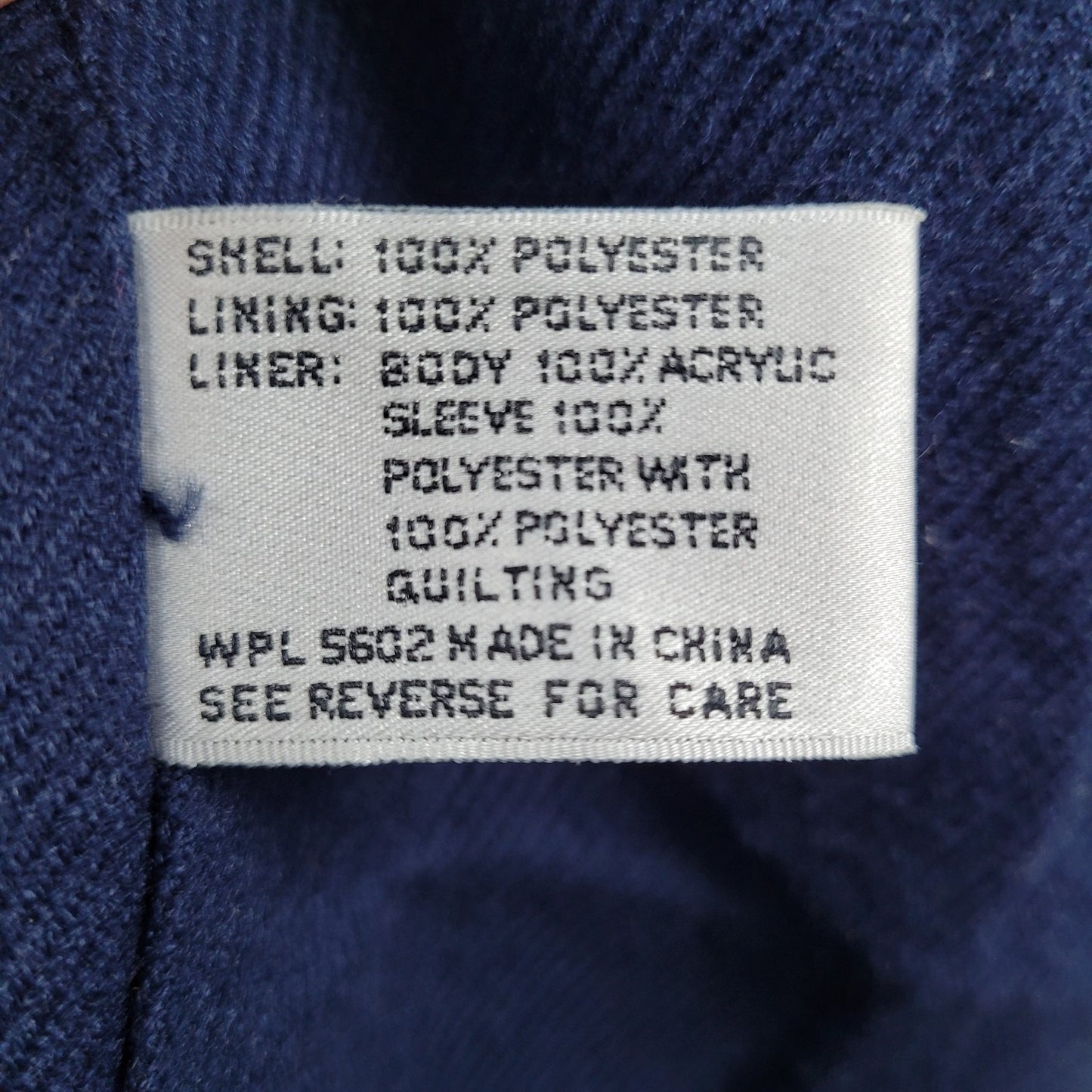 VTG Komitor Navy Buttoned Removable Liner Pockets Trench Coat 20W