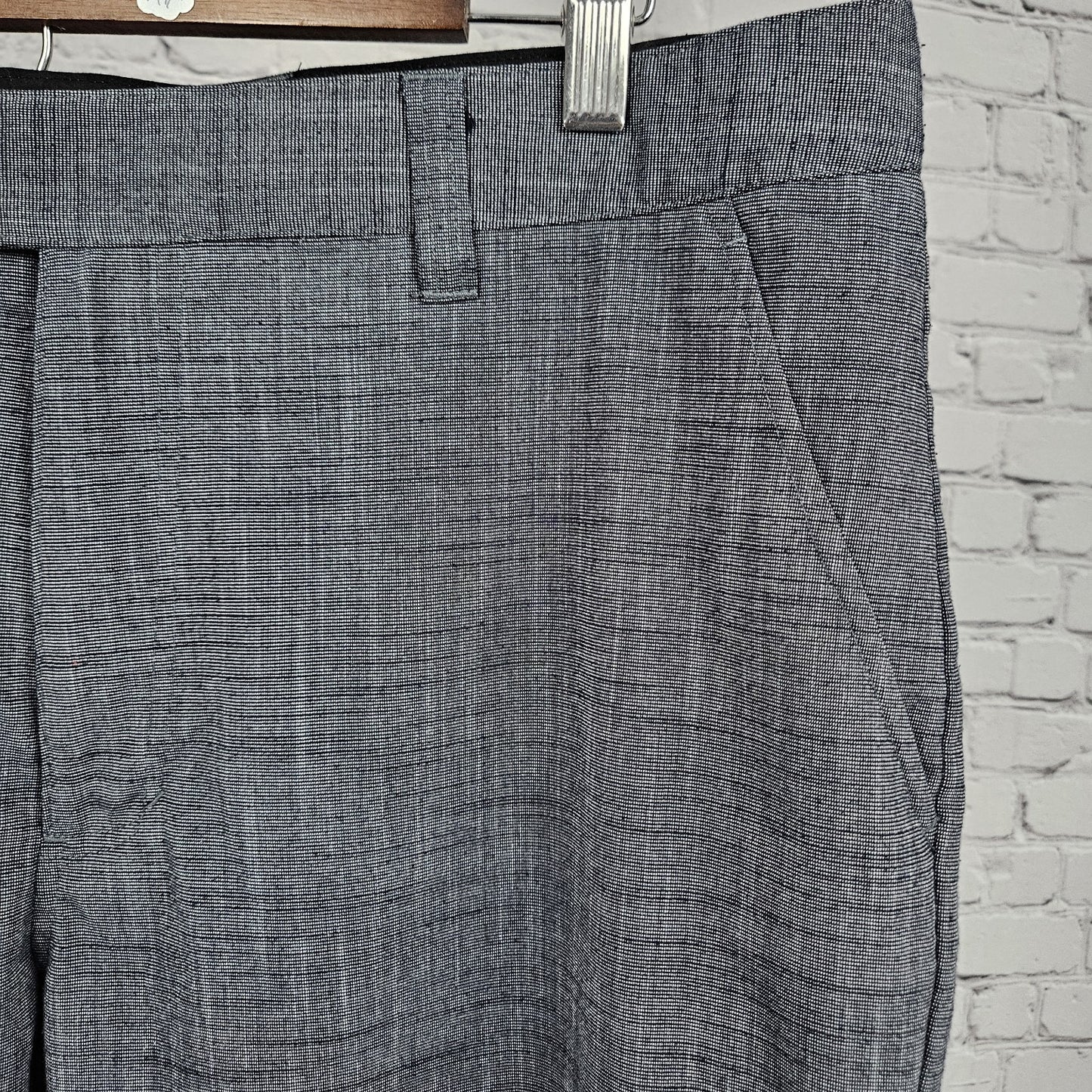 Travis Mathew Grey Straight Leg Flat Front Golf Chino Pants 36 (36x31)