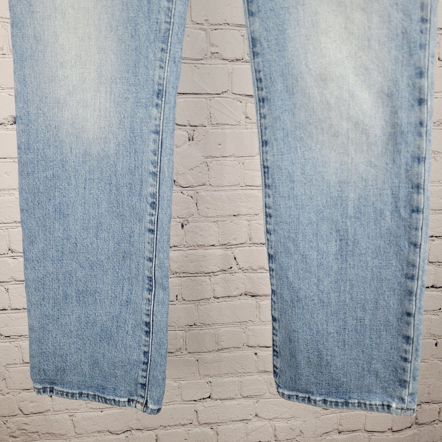 Madewell Blue Denim Slim Demi Boot Mid Rise Stretch Jeans Size 25 (25x27)