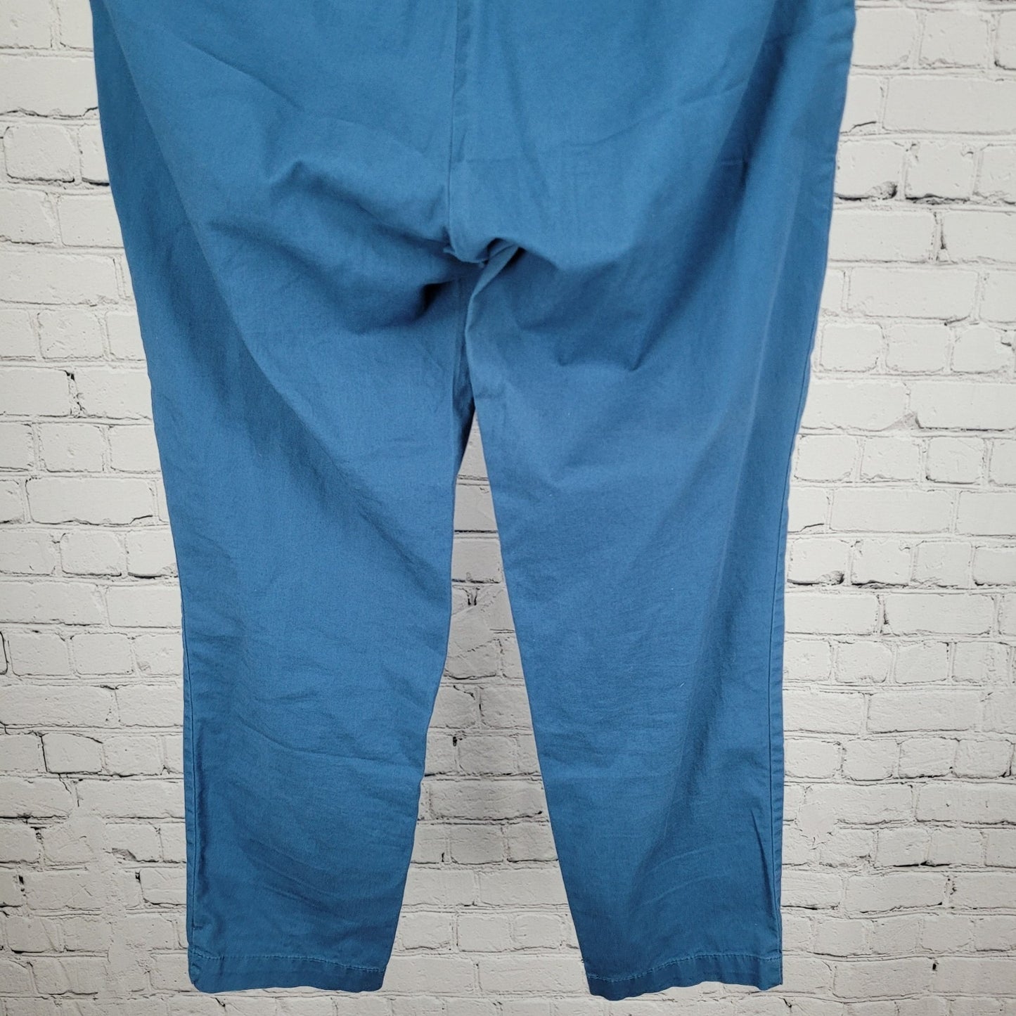 KUT From The Kloth Blue Lightweight Stretch Mid Rise Cropped Pants 4 (30x25)