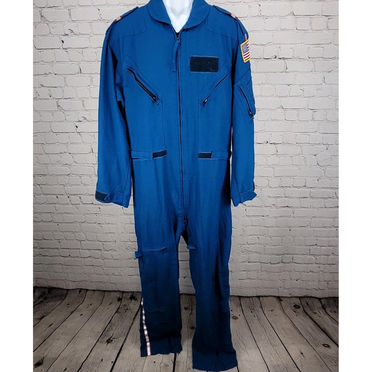 San Antonio Airlife USA Blue Nomex IIIA Medic Utility Coveralls 46R
