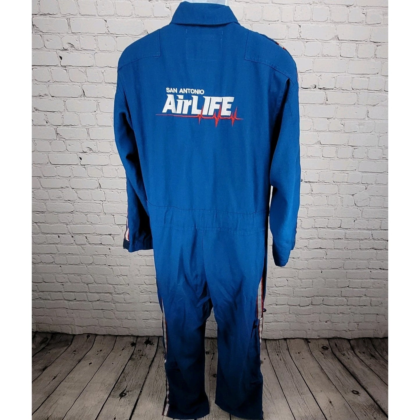 San Antonio Airlife USA Blue Nomex IIIA Medic Utility Coveralls 46R
