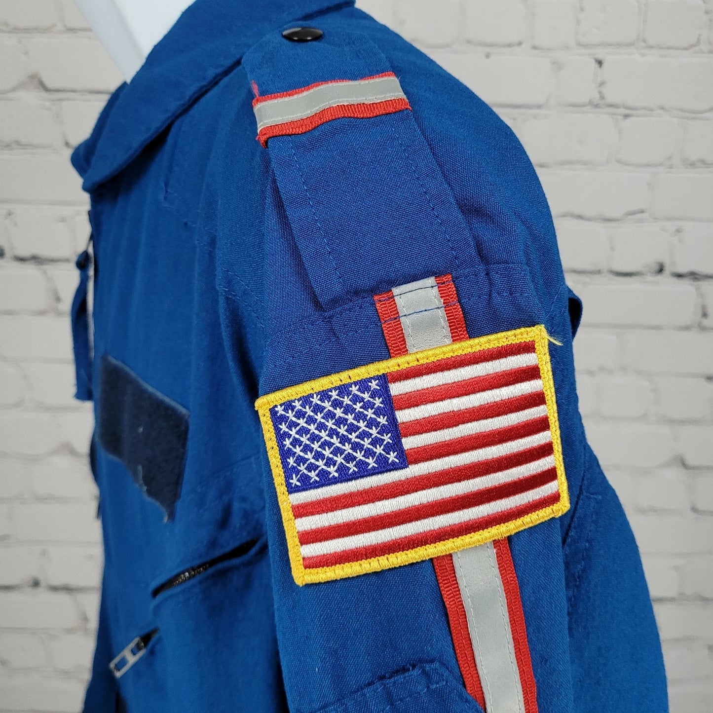 San Antonio Airlife USA Blue Nomex IIIA Medic Utility Coveralls 46R