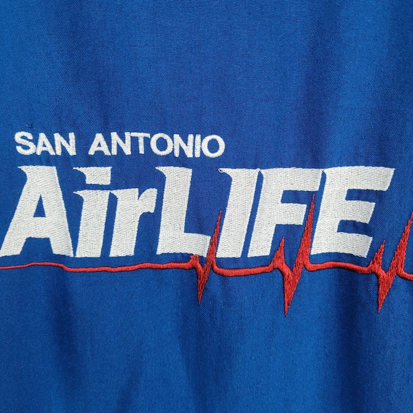 San Antonio Airlife USA Blue Nomex IIIA Medic Utility Coveralls 46R