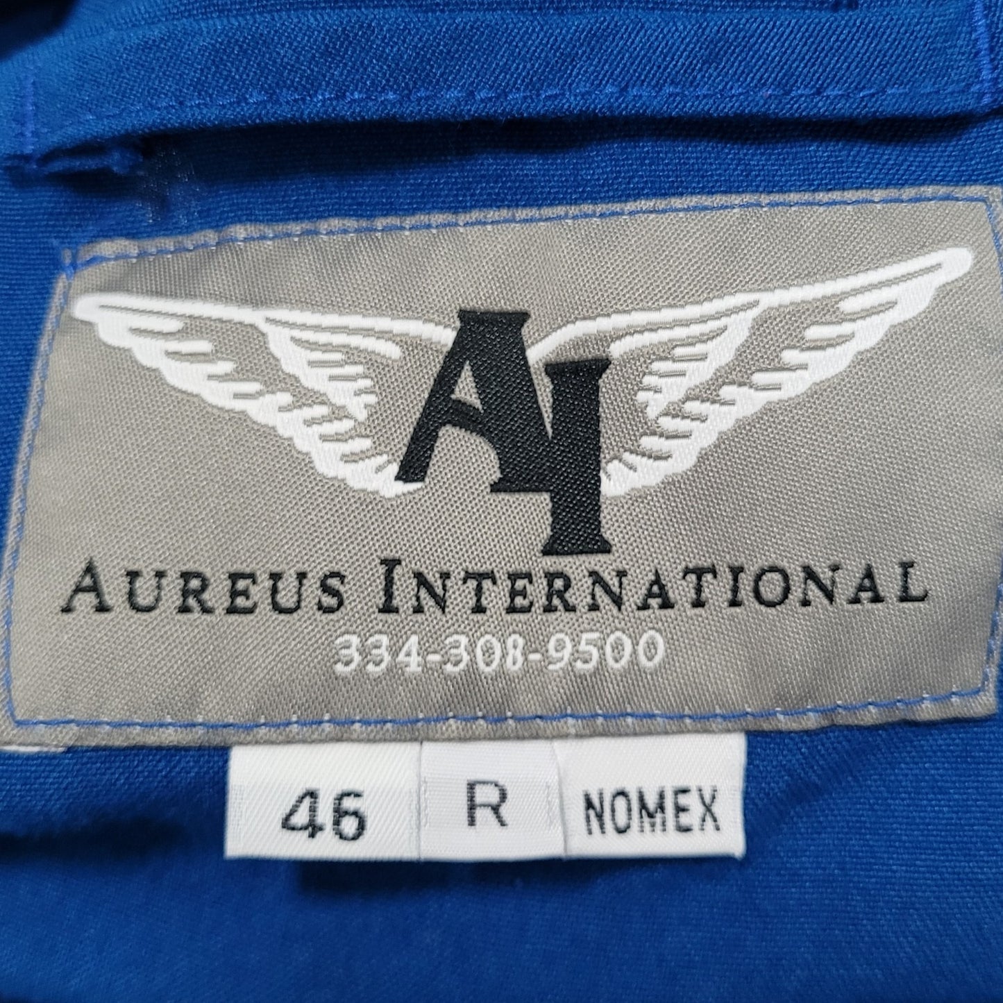 San Antonio Airlife USA Blue Nomex IIIA Medic Utility Coveralls 46R