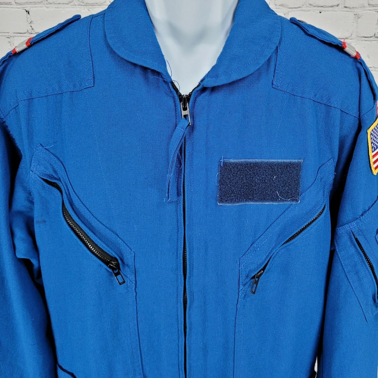 San Antonio Airlife USA Blue Nomex IIIA Medic Utility Coveralls 46R