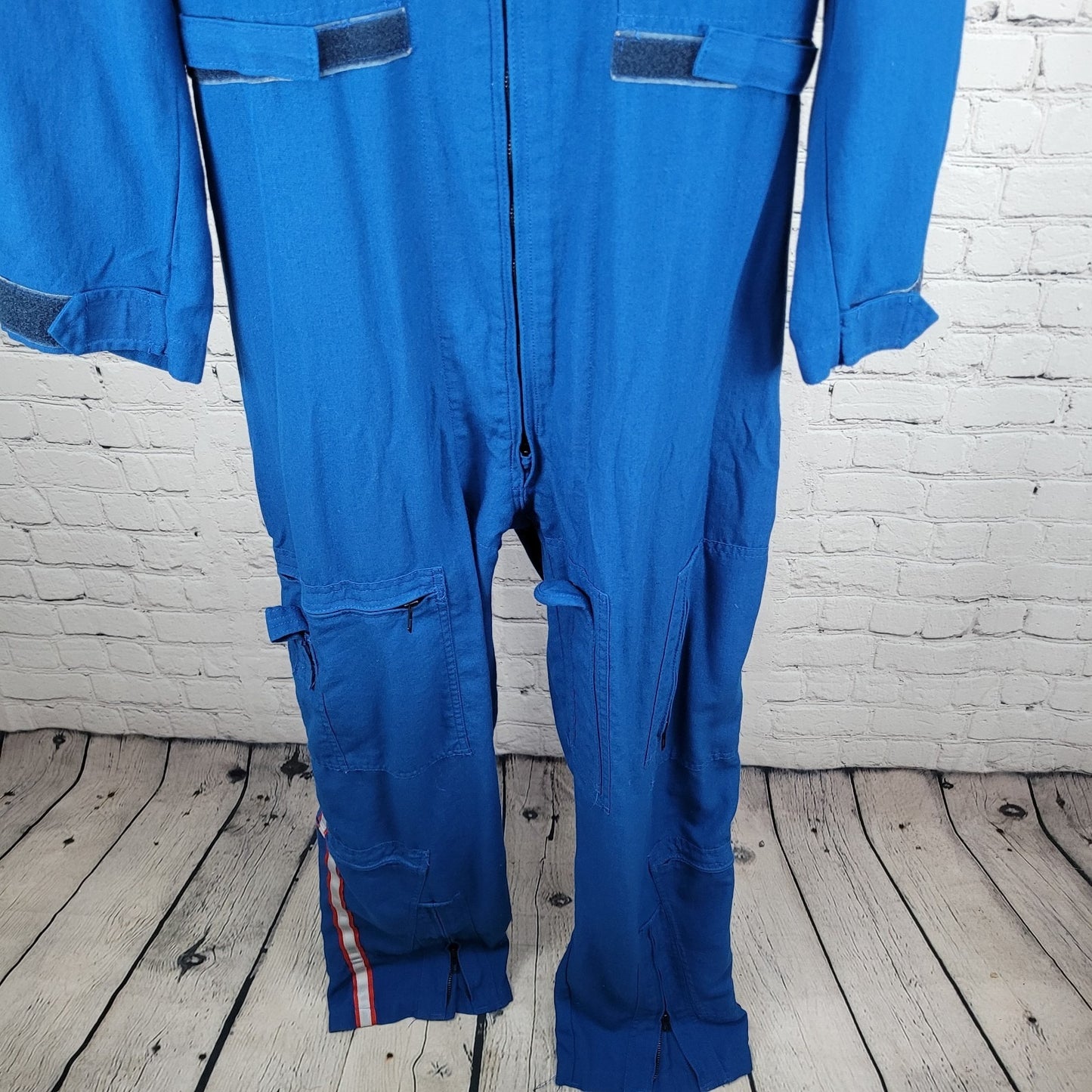San Antonio Airlife USA Blue Nomex IIIA Medic Utility Coveralls 46R
