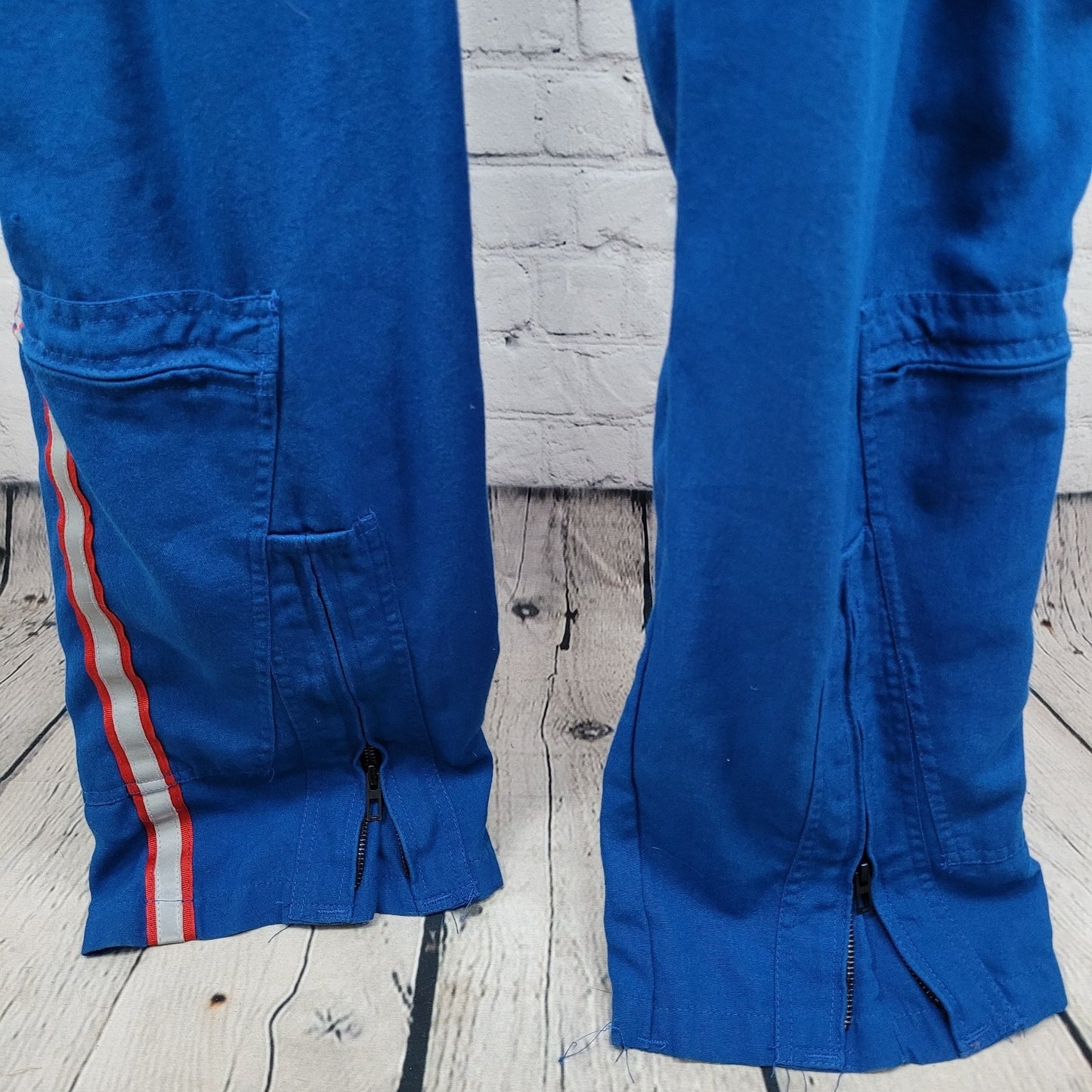 San Antonio Airlife USA Blue Nomex IIIA Medic Utility Coveralls 46R