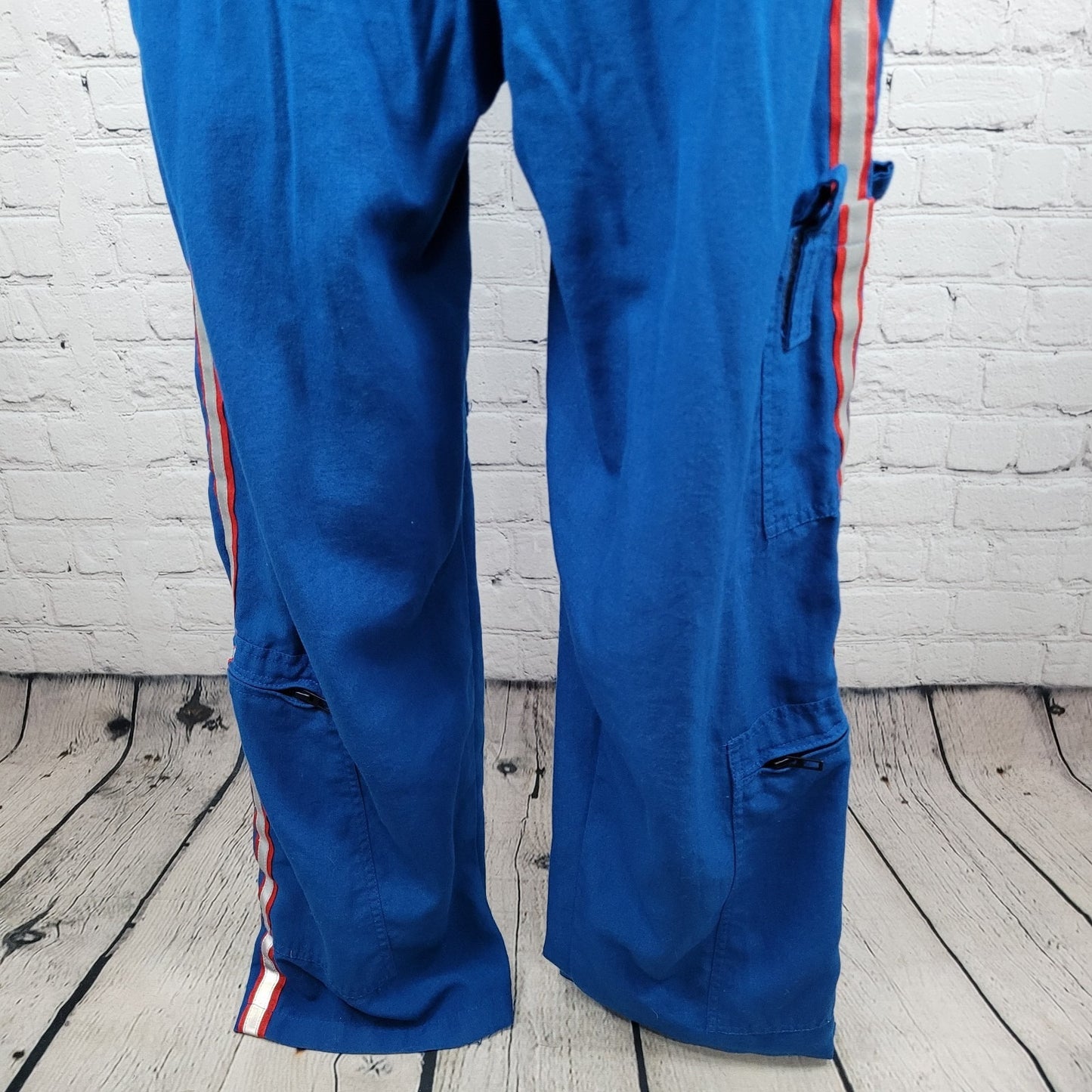 San Antonio Airlife USA Blue Nomex IIIA Medic Utility Coveralls 46R