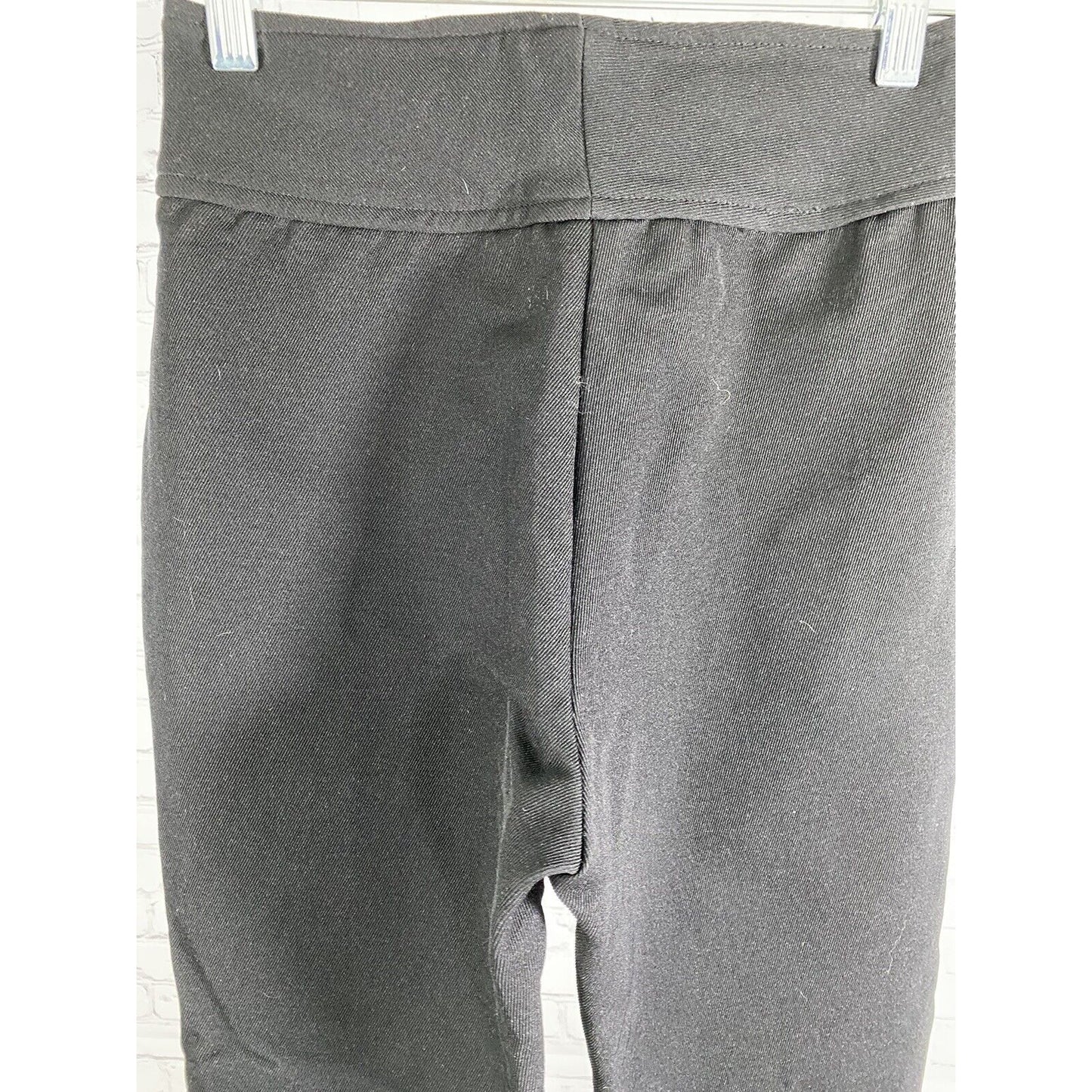 VTG Downhill Racer Schoeller Soft Shell Ski Snow Pants Black Stirrups 6 W22 I25