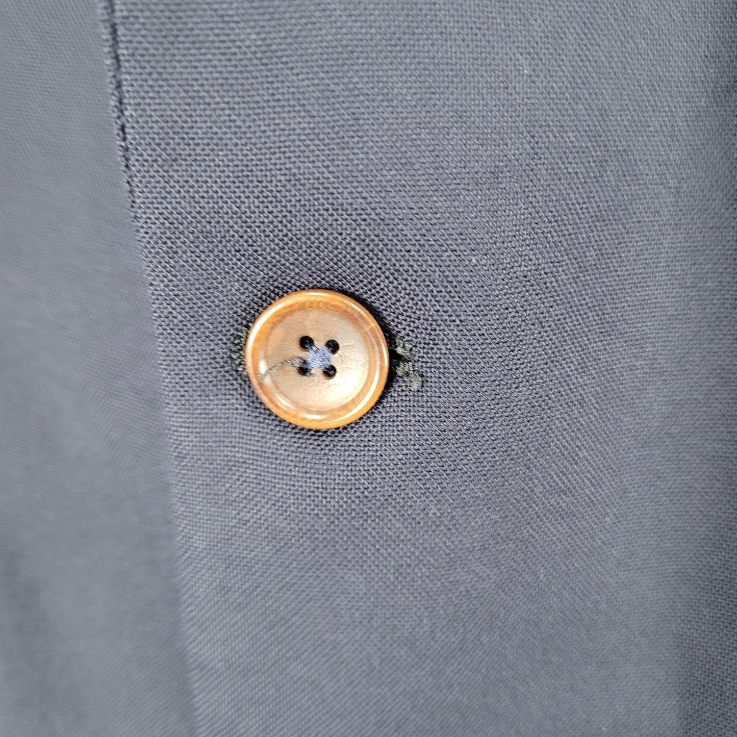 Brooks Brothers Navy Wool 346 Regent Fit 2 Button Blazer Sport Coat 42R *defects
