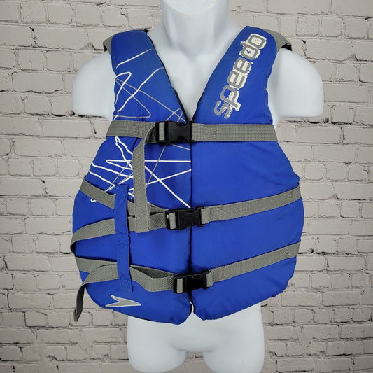 VTG Speedo Blue Type 3 PDF USCG Life Jacket Vest Adult Universal 30-52" Chest