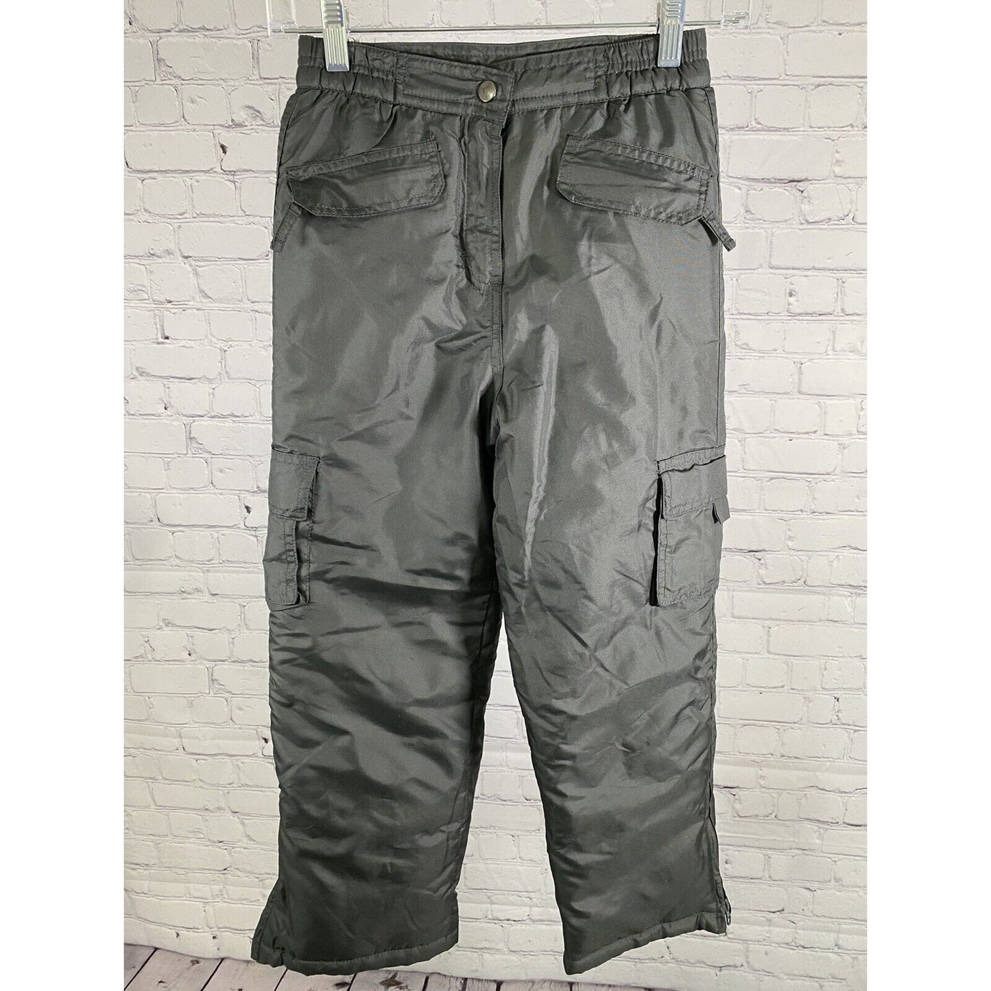 Ixtreme Outfitters Dark Gray Youth Snow Ski Snowboard Pants Pockets Youth 6X/7