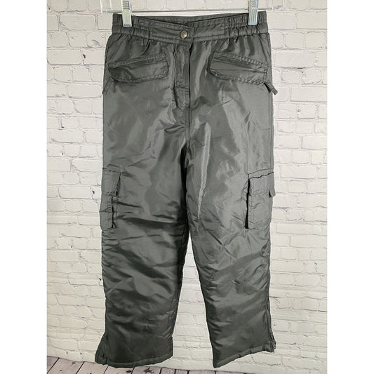 Ixtreme Outfitters Dark Gray Youth Snow Ski Snowboard Pants Pockets Youth 6X/7