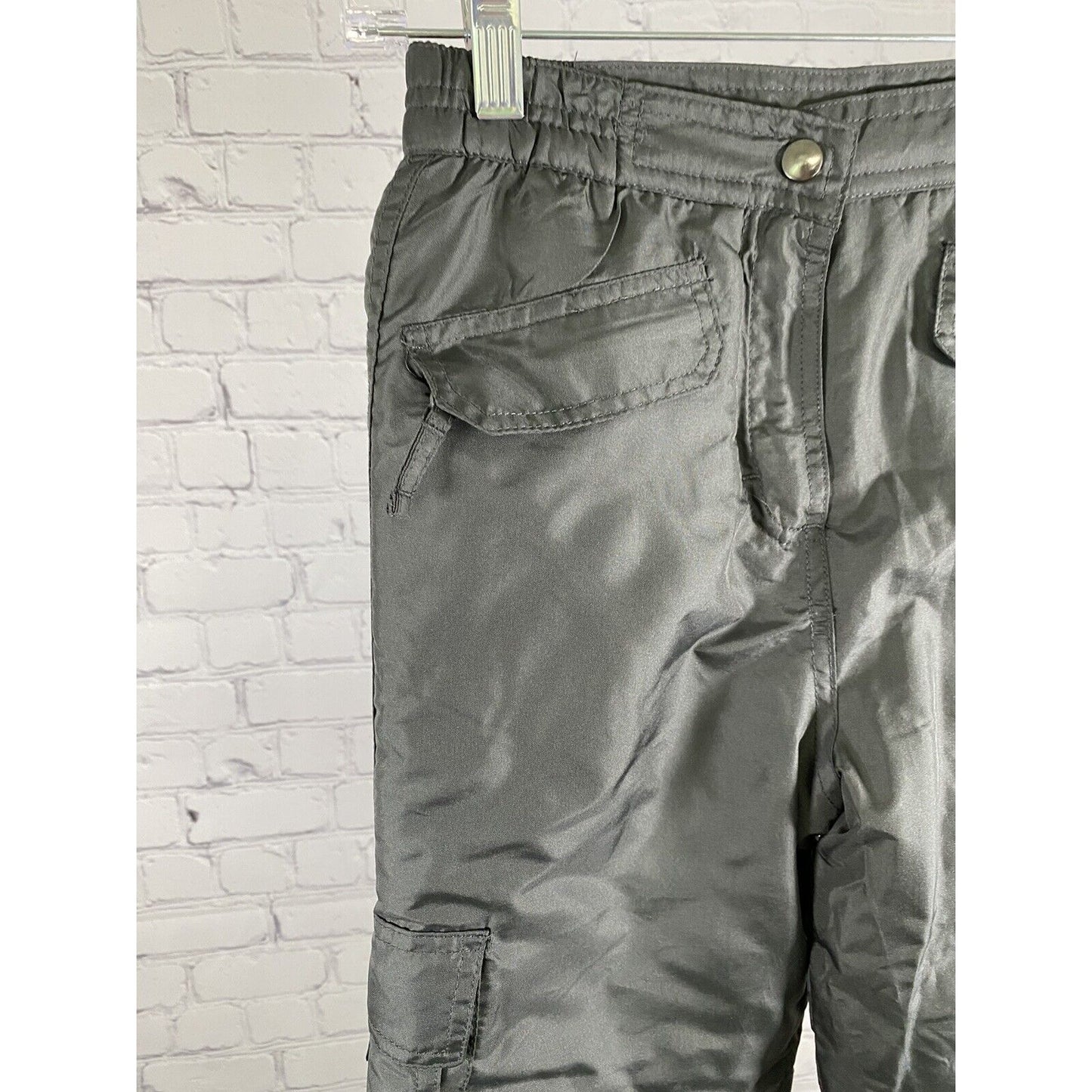 Ixtreme Outfitters Dark Gray Youth Snow Ski Snowboard Pants Pockets Youth 6X/7